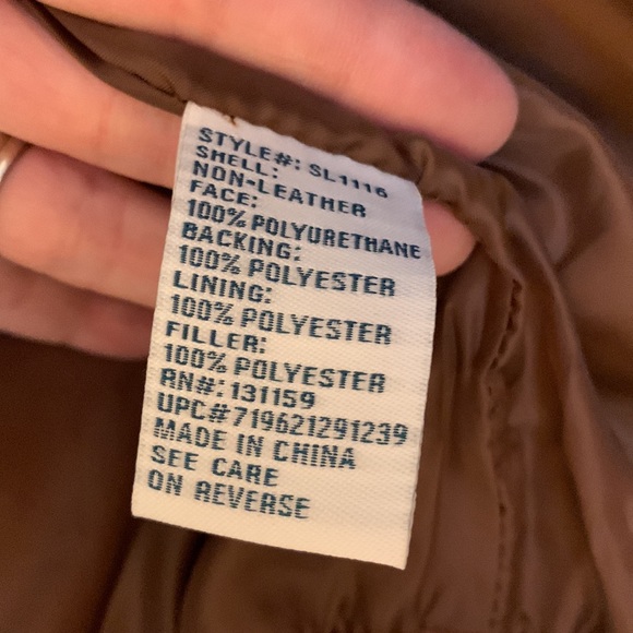 Brand new SEBBY toffee color puffer coat!! - Picture 9 of 9